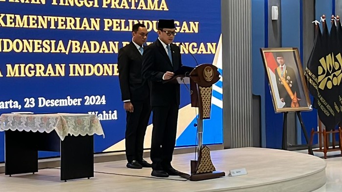 Pelantikan 32 Pejabat Kementerian P2MI