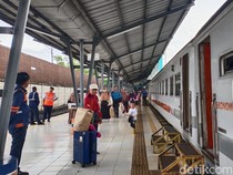 KAI Divre III Palembang Angkut 67.763 Penumpang Selama Nataru