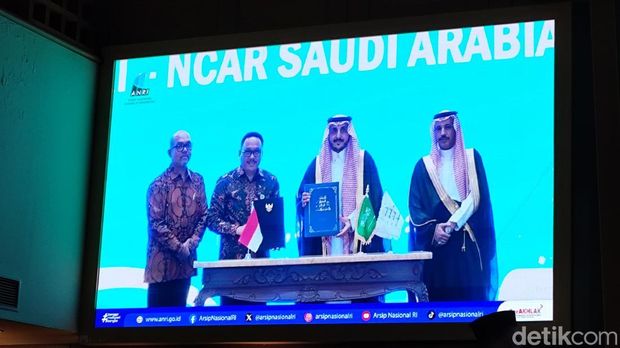 Arsip Nasional dengan Kerajaan Arab Saudi