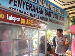 Polres Malang Dukung Keluarga Korban Tragedi Kanjuruhan dengan Bantuan UMKM
