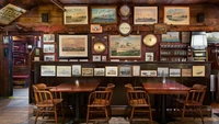 Tepat setelah John Hancock menyatakan kemerdekaan atas Connecticut muncul restoran bernama Griswold Inn. Diperkirakan berdiri sekitar 1700-an, George Washington hingga Albert Einstein pernah makan di sini. Foto: CNTraveler