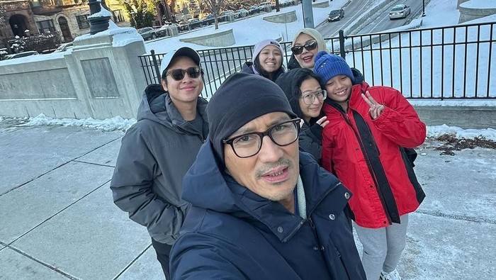 Sandiaga Uno Liburan di AS