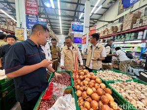 Satgas Pangan Sidak Pasar-Retail Surabaya Pastikan Harga Stabil Saat Nataru