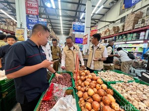Satgas Pangan Sidak Pasar-Retail Surabaya Pastikan Harga Stabil Saat Nataru