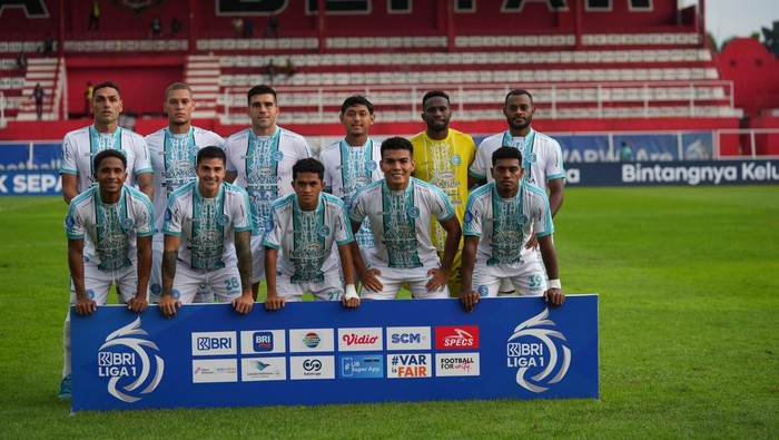 Skuad PSBS Biak di Kompetisi Liga 1 2024/2025.