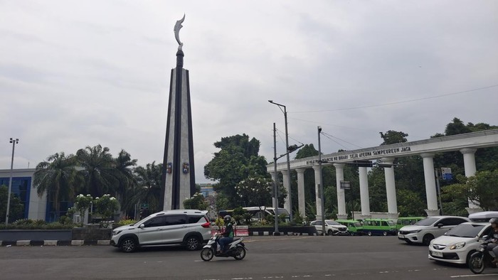 Suasana di Kota Bogor pada H-2 Natal (Sholihin/detikcom)