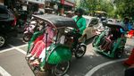 Suasana Malioboro Mulai Padat Wisatawan
