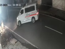 Ambulans Klinik Dicuri, Aksi Pelaku Terekam CCTV