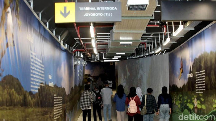 Tunnel TIJ-KBS yang resmi dibuka untuk umum mulai hari ini.