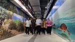 Melihat Tunnel TIJ-KBS Dilengkapi Video Mapping Satwa