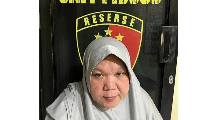 Vivi Sumanti pelaku penggelapan sertifikat tanah di Lubuklinggau.