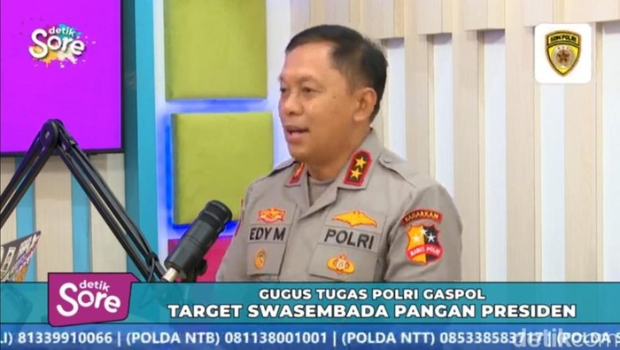 Wakil Ketua Pelaksana Gugus Tugas Polri Irjen. Pol. Edy Murbowo