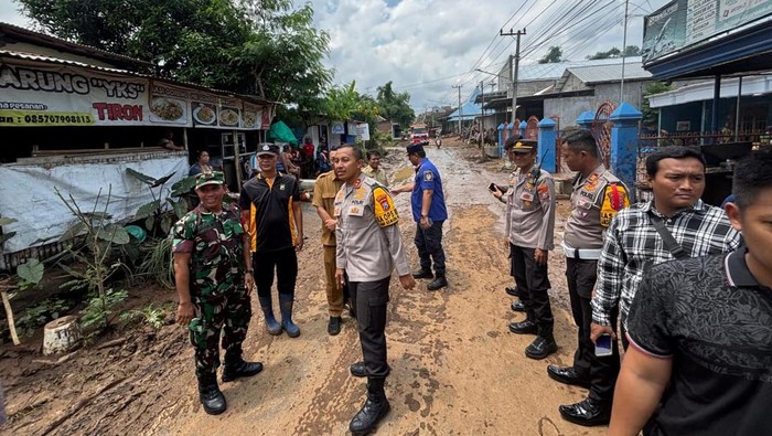 Penampakan Kediri setelah diterjang banjir