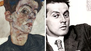 Egon Leo Adolf Ludwig Schiele adalah seorang pelukis Ekspresionisme Austria. Karyanya terkenal karena intensitas dan seksualitasnya yang mentah, dan untuk banyak potret diri yang dihasilkannya, termasuk potret diri telanjang. (Foto: Brightside)