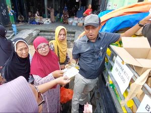 Disperindag Lamongan Operasi Pasar Jelang Nataru, Beras 2 Ton Ludes
