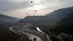 Festival Balon Udara Meriahkan Langit Nepal