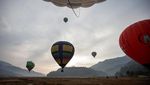 Festival Balon Udara Meriahkan Langit Nepal