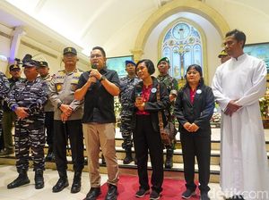 Forkopimda Kunjungi Sejumlah Gereja Pastikan Natal Aman dan Kondusif