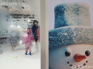 Warga Serang Merapat, Libur Nataru Yuk Main Es di Frozen Land