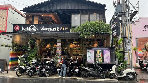 Inklusiv Warung di Canggu, Badung, Bali, Rabu (11/12/2024).