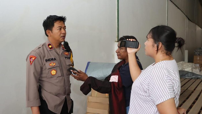 Kabag Ops Polresta Sorong Kota Kompol Indra Gunawan.
