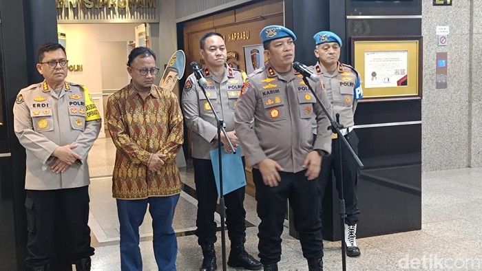Kadiv Propam Polri Irjen Abdul Karim (Rizky Adha Mahendera/detikcom)