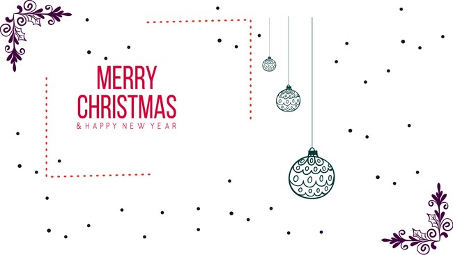 Kartu Ucapan Natal Merry Christmas