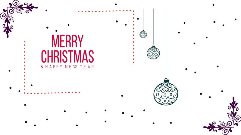 Kartu Ucapan Natal Merry Christmas