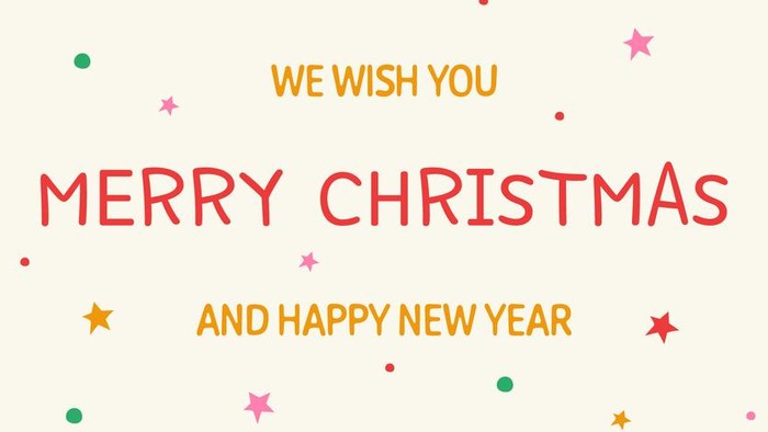 Lirik Lagu We Wish You A Merry Christmas and A Happy New Year dan Artinya