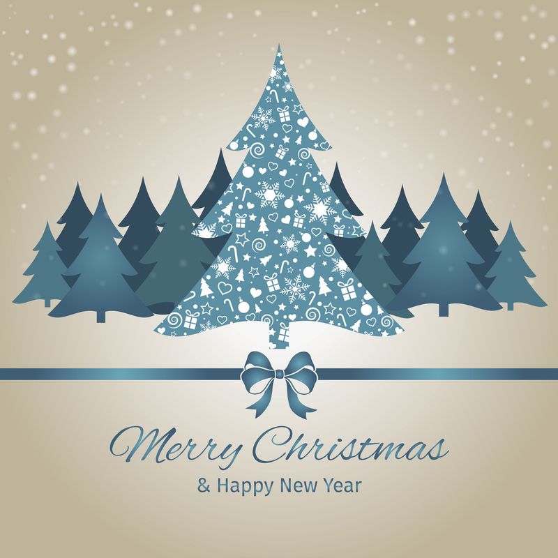 Kartu Ucapan Natal Merry Christmas