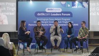 (Kiri-Kanan) Tim Pakar Badan Gizi Nasional Bidang Susu (BGN) Prof Epi Taufik, Direktur Eksekutif Indonesia Food Security Review I Dewa Made Agung Kertha N, Dokter anak dr. Ria Yoanita, S.Pa, dan Pakar Kebijakan Publik Agus Pambagio dalam detikcom Leaders Forum 2024 yang mengangkat tema Pentingnya Susu dalam Program Makan Bergizi Gratis untuk Tingkatkan Pemenuhan Nutrisi Menuju Generasi Emas 2045. Diskusi panel yang menghadirkan stakeholder serta pakar ini dihelat lewat format diskusi panel dan tanya jawab interaktif di Jakarta, Selasa (24/12/2024).