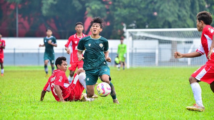 Laga Persima vs Persigar di Liga 4 Seri 1 Jabar musim ini.