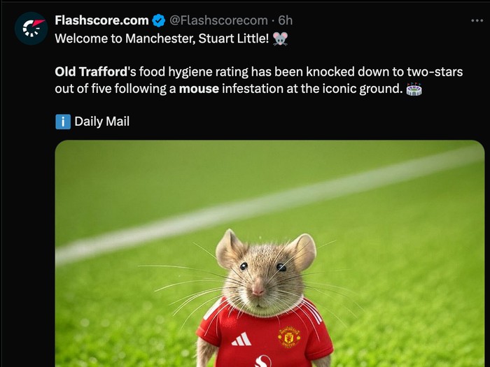 meme,stadion old trafford,tikus,tikus di old trafford,manchester united,man united,man utd,mu,meme mu,meme manchester united