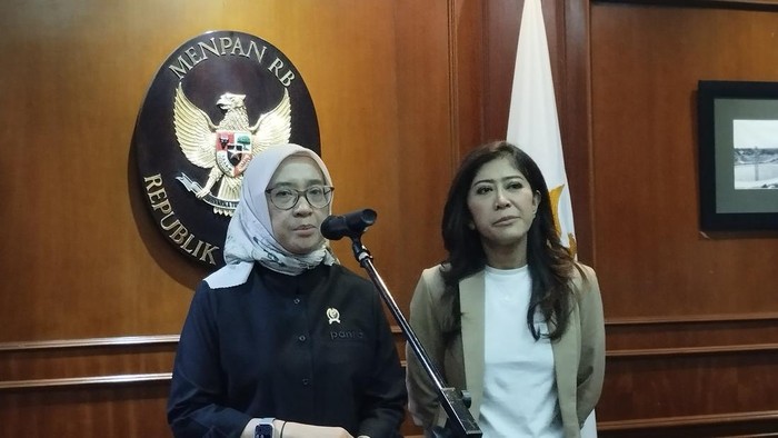 MenPAN-RB Rini menerima kunjungan Menkomdigi Meutya Hafid