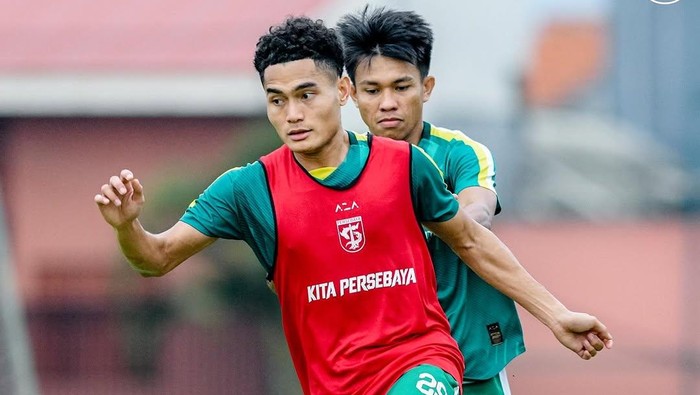 Mikael Tata kembali latihan bersama Persebaya Surabaya usai membela Timnas Indonesia di Piala AFF 2024