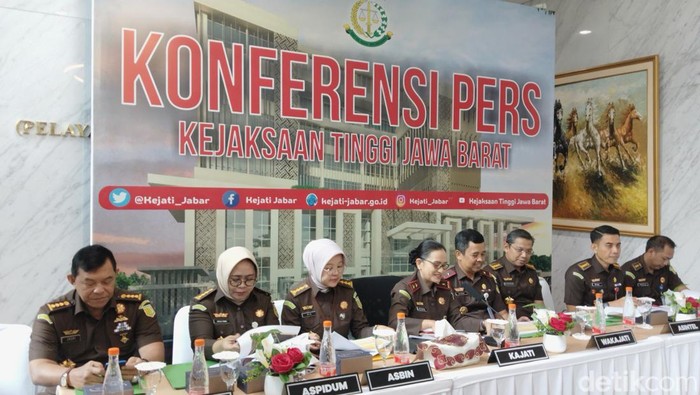 Paparan hasil penindakan Kejati Jabar sepanjang 2024.