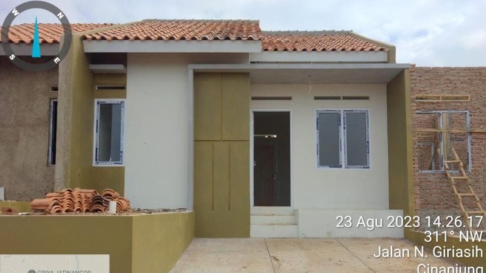 Penampakan rumah di Jayavaindo Asri Prima