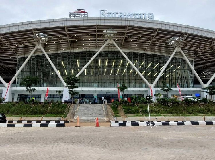 Penampakan Stasiun Whoosh Karawang yang Resmi Beroperasi