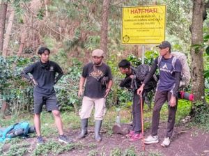 Sebagian dari 29 Pendaki yang Terjebak Erupsi Gunung Raung Sudah Turun