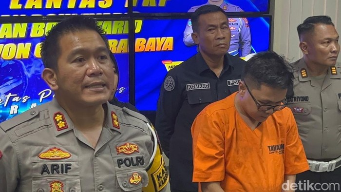 Pengemudi Mercy Septian Uki Wijaya jadi tersangka