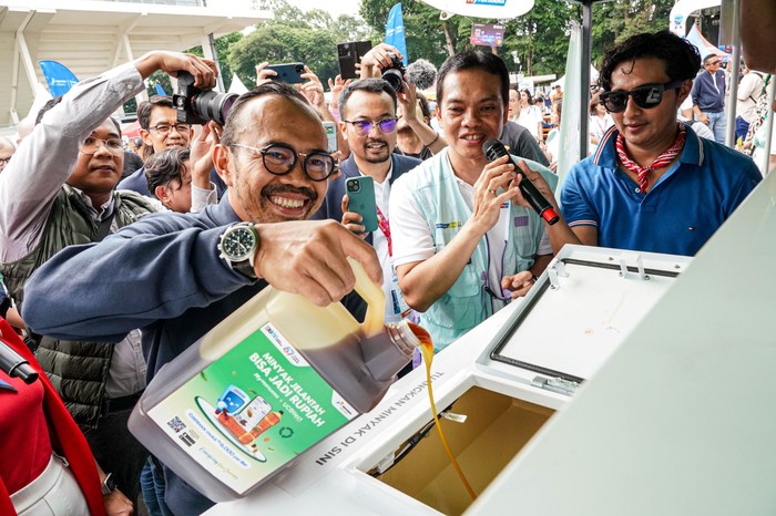 Pertamina Niaga Sulap Minyak Jelantah Jadi Biofuel