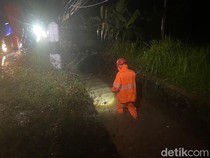 Detik-detik Pemotor Tewas Usai Tabrak Bakul Bakso-Tercebur Parit di Kulon Progo