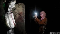 Hantunya pun bervariatf seperti pocong, kuntilanak, tuyul dan lainnya.