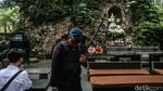 Sterilisasi Gereja Katedral Jelang Misa Natal 2024
