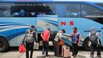 Terminal Pondok Pinang Ramai Pemudik