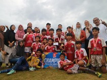 Catatkan Sejarah, Tim Safin Pati SS Juara Piala Liga Anak Indonesia