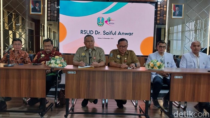 Wakil Direktur Pelayanan Medik dan Keperawatan dr Syaifullah