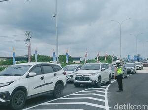 Tol Fungsional Klaten-Prambanan Arah Jogja Padat Siang Ini, Lalin Direkayasa