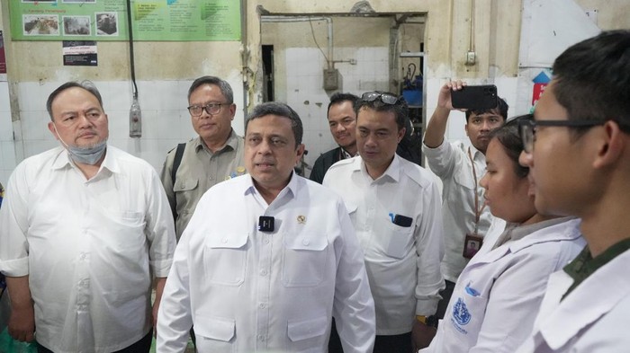 Babe Haikal lakukan kunjungan ke RPH Depok, Tapos, Senin (23/12/2024) lalu.