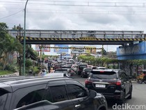 Libur Natal, Begini Padatnya Lalu Lintas di Kawasan Malioboro Siang Ini